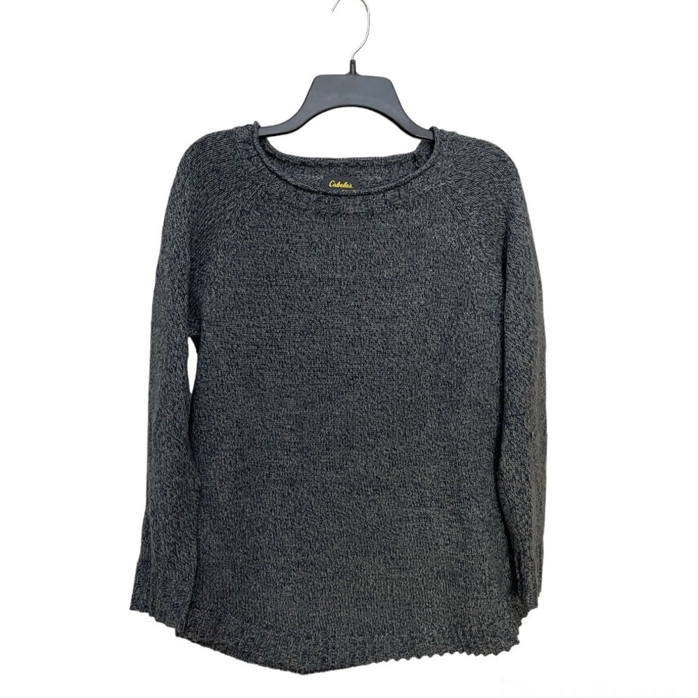 Cabela’s Blue Knit Acrylic & Merino Wool Sweater Size M